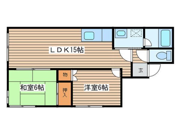 ハイツＫＩの物件間取画像